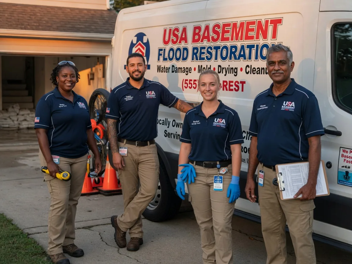 Basement Flood Cleanup company in Hempstead, TX